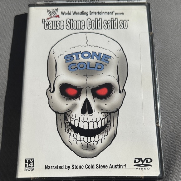 WWE 'Cause Stone Cold Said So DVD - Red, Blue, Black, White - Picture 1 of 3